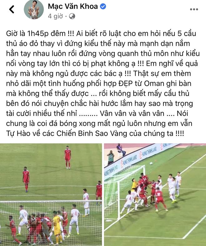 Trọng tài trận Việt Nam - Oman gây bức xúc, giáo sư Xoay phát biểu hài-5