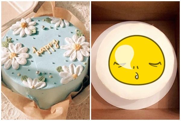 Cô gái nổi cơn vì cái bánh kem Hàn Quốc mua về khác ảnh mẫu-3