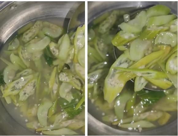 Cô gái khóc thét khi thấy món canh lạ đời chồng nấu-1