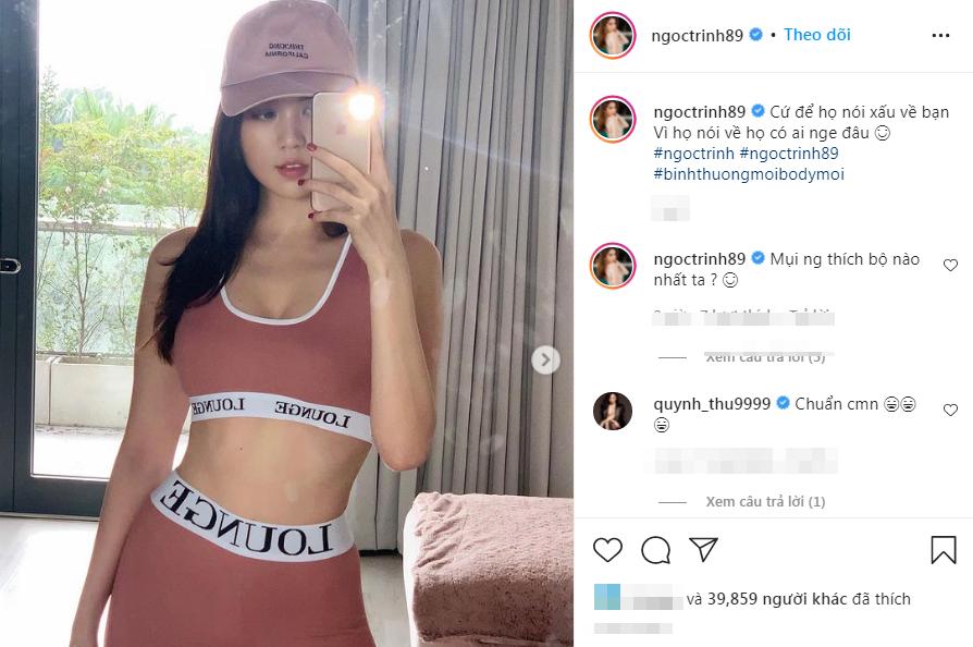 Ngọc Trinh vỗ mặt anti bằng loạt ảnh đường cong hơn đường đua-2