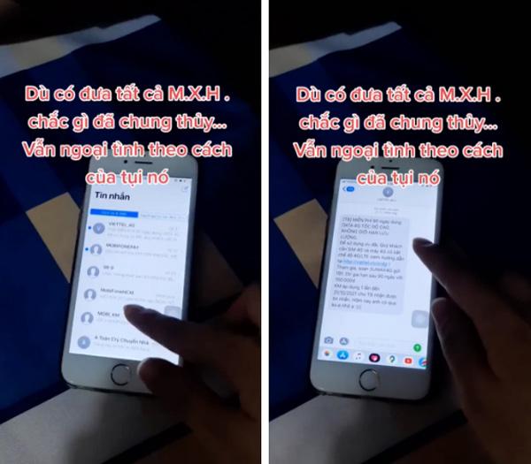 Xôn xao màn cắm sừng đỉnh cao: Tiểu tam giả tin nhắn nhà mạng-1
