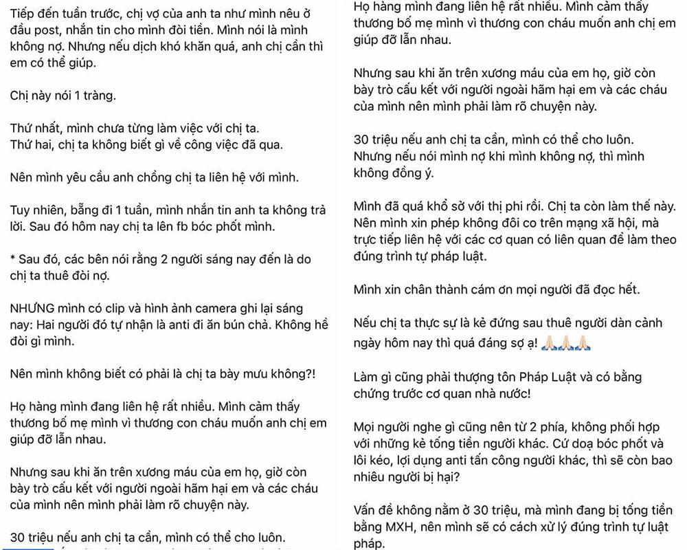 Nhà văn Gào bị tố quỵt tiền họ hàng 4 năm không trả-6
