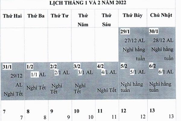 Trái chiều quanh đề xuất nghỉ Tết Nguyên đán 2022 kéo dài 9 ngày-1