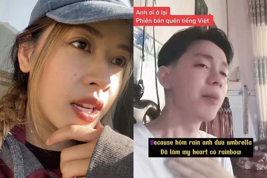 'Anh Ơi Ở Lại' bị chế phiên bản 'Vietlish, Engmese' hài vô đối