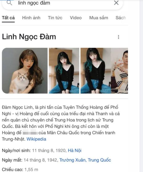 Linh Ngọc Đàm bị Wikipedia sửa thông tin, đọc sốc óc-1
