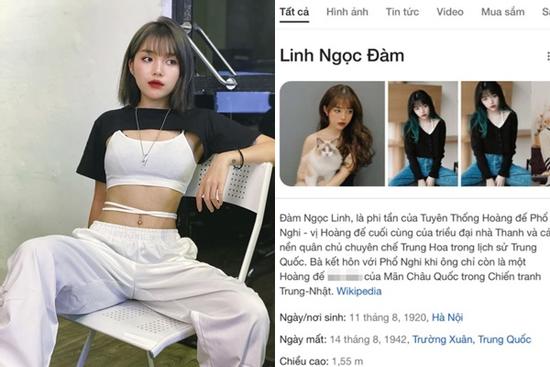 Linh Ngọc Đàm bị Wikipedia sửa thông tin, đọc sốc óc