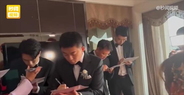 Toát mồ hôi chú rể test IELTS Listening trong ngày đón dâu-2