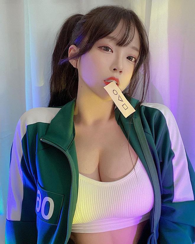 Streamer cosplay Squid Game khiến người xem ngộp thở-3