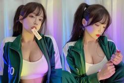 Streamer cosplay 'Squid Game' khiến người xem 'ngộp thở'