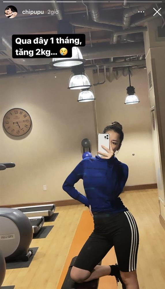 Chi Pu tiết lộ lý do vòng 2 to bất thường khi sang Mỹ-1