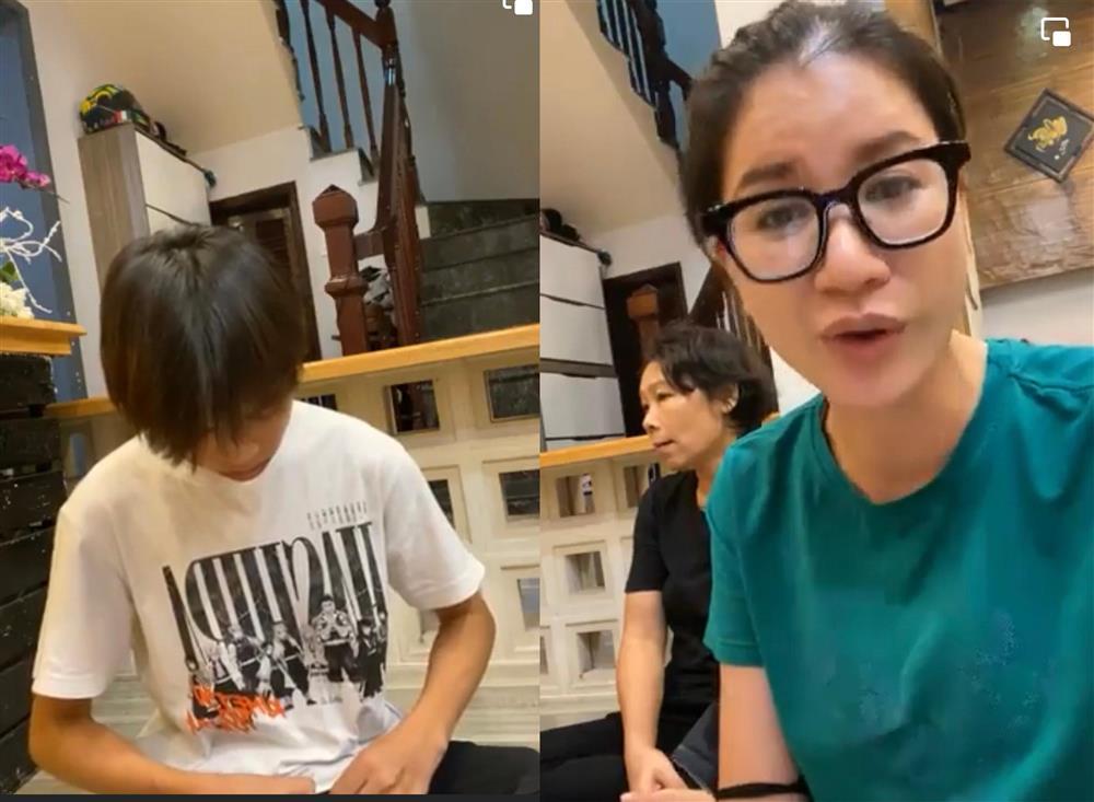 Trang Trần đóng vai gái teen hát Mắt Nai Cha Cha Cha-2