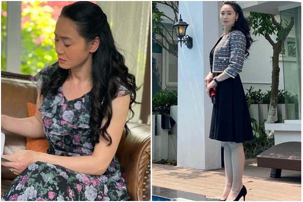 Mặc mốt lộ nội y, Quách Thu Phương U50 trẻ hơn Phương Oanh-1