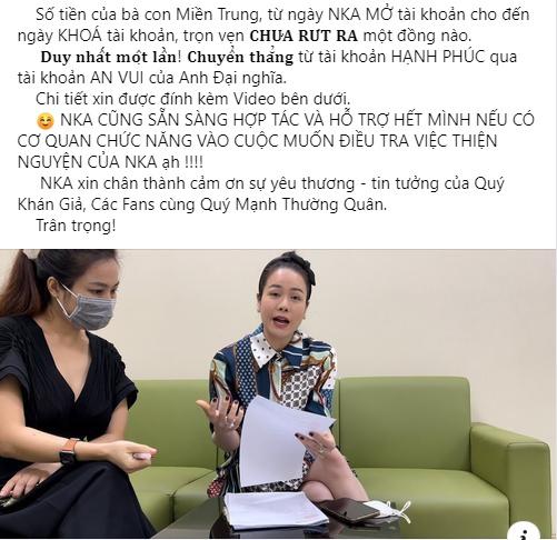 Bị CEO chất vấn, Nhật Kim Anh tung sao kê ngân hàng-3