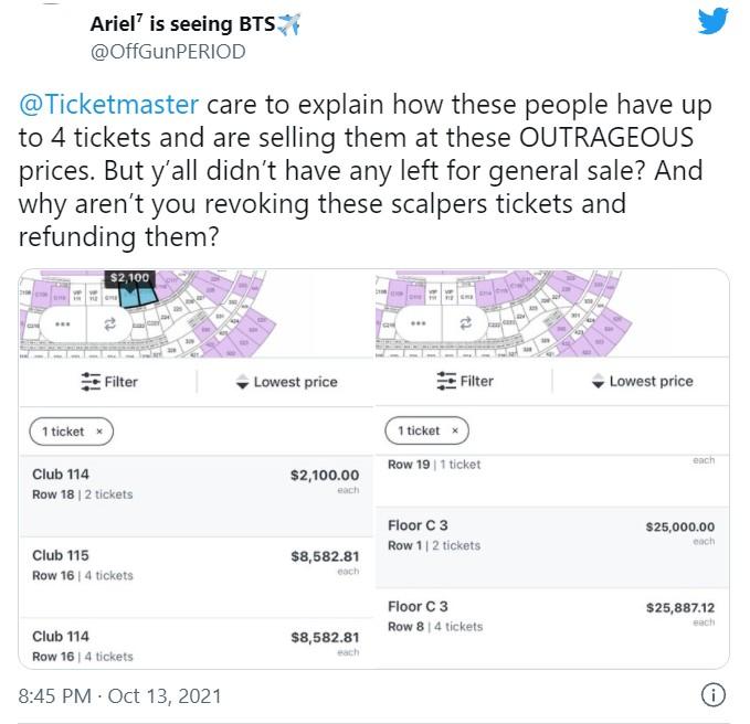 Vé concert offline của BTS bị độn giá lên hơn nửa tỷ đồng-6