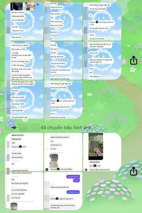 Nhiều nam sinh cấp 3 lập nhóm chat bàn chuyện hàng họ bạn gái-1