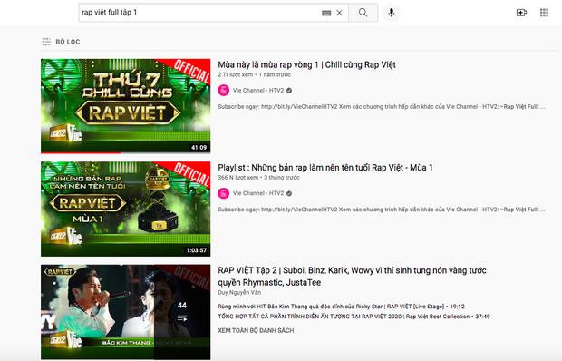 Rap Việt mùa 2 trình làng, các tập top trending mùa 1 bay màu-3