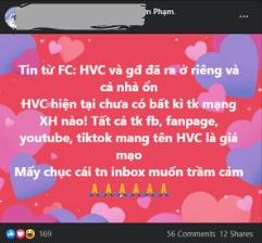 Hồ Văn Cường đã dọn ra riêng, không có tài khoản MXH?-2