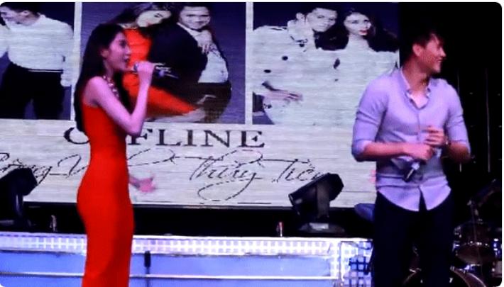 Giữa bão sao kê, clip Thủy Tiên - Công Vinh song ca bị ném đá-4