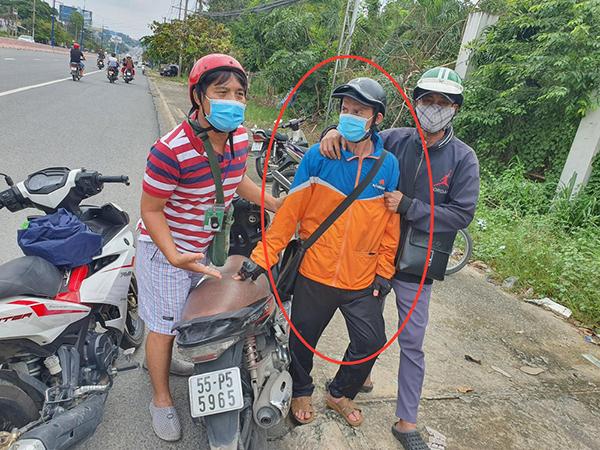 Nhóm hiệp sĩ bắt được đối tượng trộm hơn 300 triệu của tài xế xe tải-1