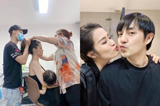 Ông Cao Thắng tung ảnh Đông Nhi cho con bú, nhận bão 'like'