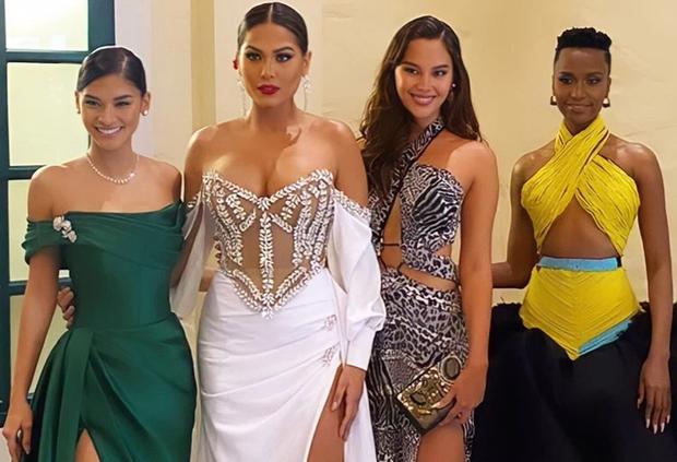 Thật khó tập trung vào chiếc váy Hoa Hậu Hoàn Vũ 2020 mặc-4