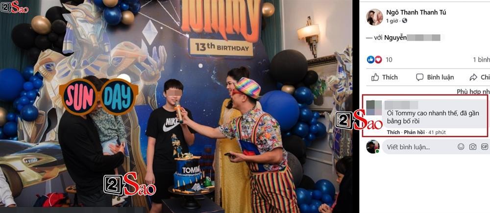 Á hậu Thanh Tú sơ sảy để lộ con riêng của chồng đại gia?-6