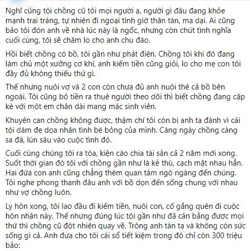 Chồng ngoại tình bị lây bệnh, sắp chết mới lê lết về cầu cứu vợ cũ-1