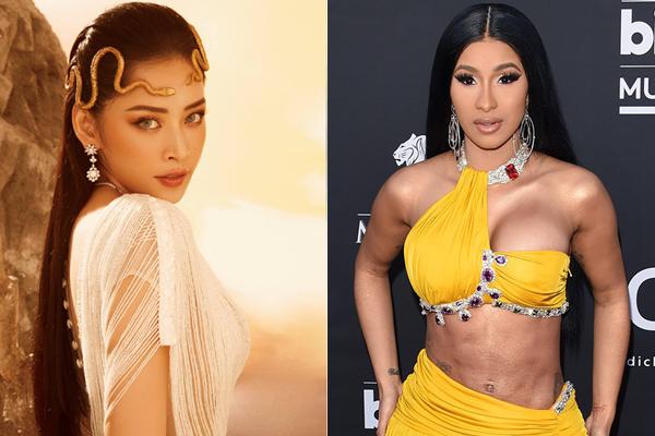 Dân mạng phát sốt màn collab giữa Chi Pu và NSND Cardi B-2