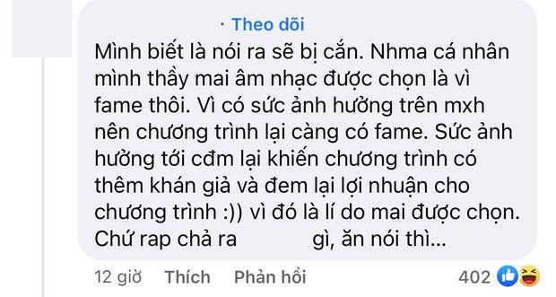 Mai Âm Nhạc vừa khai hỏa đã bị đoán tạch ngay tập 2 Rap Việt-7