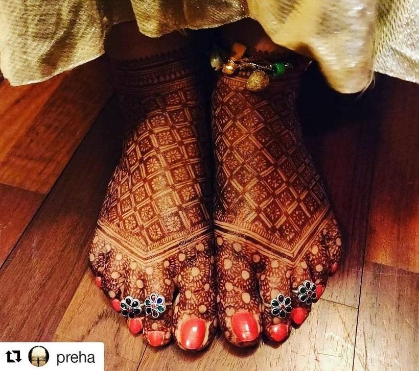 Nghi thức độc đáo cho cô dâu trong đám cưới ở Ấn Độ-4