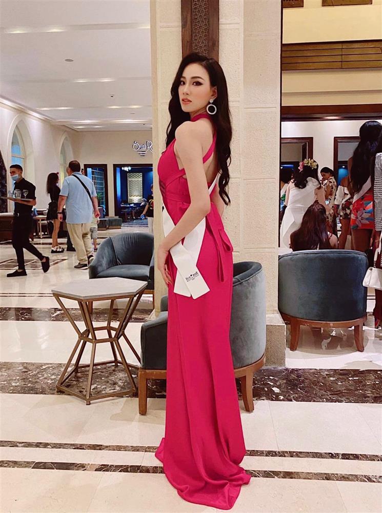 Mua bikini hàng chợ, Ái Nhi bất lợi tại Miss Intercontinental 2021-4