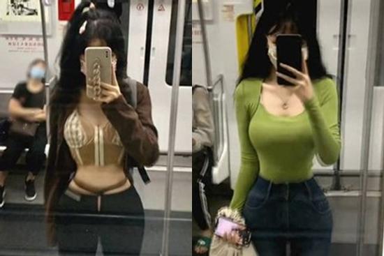 Chỉ chụp ảnh trên tàu, cô gái khiến mạng xã hội râm ran