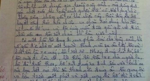 Nhóc tiểu học tả bố, cô giáo đọc xong sợ xanh mặt-1