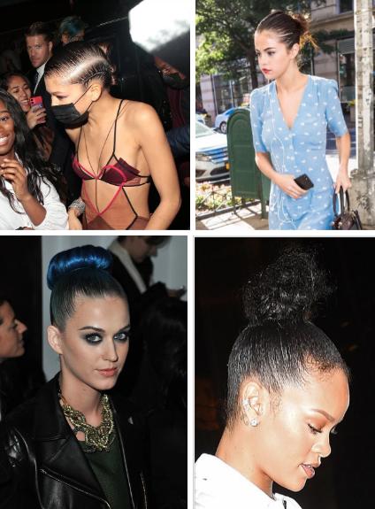 Sao Mỹ có kiểu búi tóc căng lộ hết da đầu nhìn mà đau giùm-1