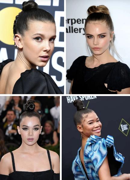 Sao Mỹ có kiểu búi tóc căng lộ hết da đầu nhìn mà đau giùm-2