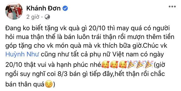 Khánh Đơn bị ném đá vì đùa chuyện bán nội tạng 20/10-2