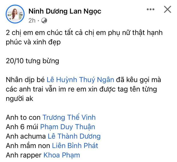 Bị nghi cho Trường Giang ra rìa, Ninh Dương Lan Ngọc nói gì?-1