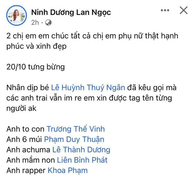 Bị nghi cho Trường Giang ra rìa, Ninh Dương Lan Ngọc nói gì?-1