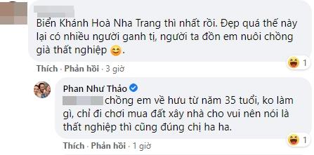 Phan Như Thảo đáp trả tin đồn nuôi chồng già thất nghiệp-4