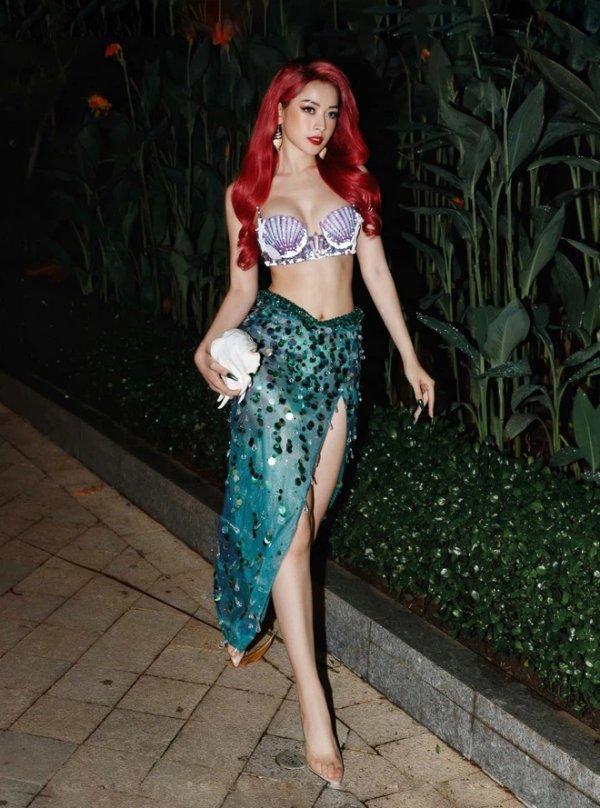 Cosplay tiên cá: Hà Hồ - Chi Pu xịn đét, hú hồn nhất BB Trần-4