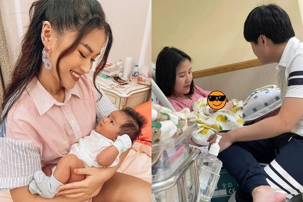 Hai nàng dâu hào môn kín như bưng chuyện bầu bí, sinh con-8