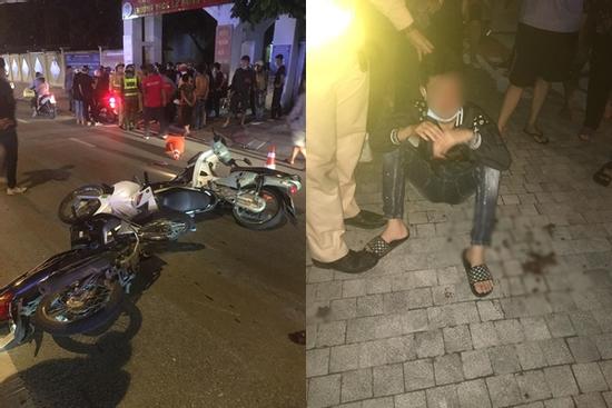 Gây tai nạn cho bà bầu, thanh niên bị CSGT dí đầu bắt quỳ