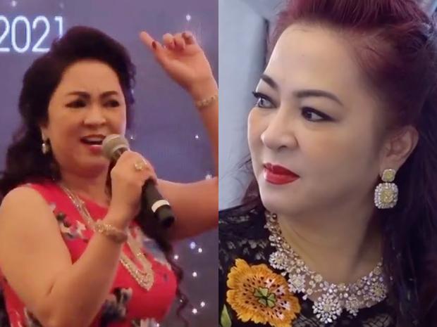 Thần thái thay đổi đột ngột của bà Hằng khi ngồi cạnh chồng-1