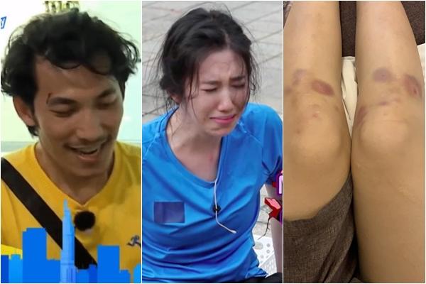 Thúy Ngân xé toang áo Karik, body nam rapper lộ thiên-13