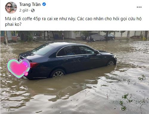 Xế hộp Trang Trần nằm gọn trên xe cứu hộ, chuyện gì đây?-1