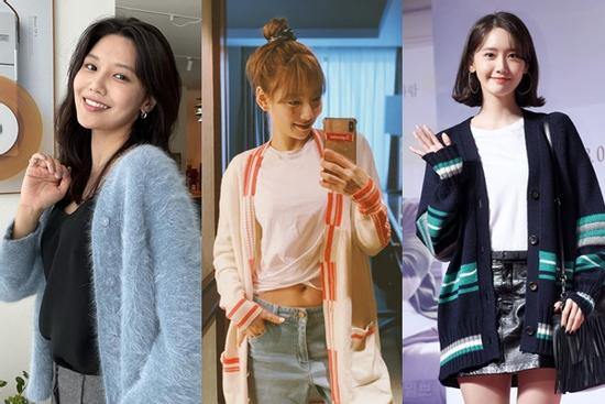 Muôn kiểu diện cardigan xinh yêu như dàn mỹ nhân SNSD