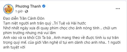 Dàn sao Việt nghẹn ngào vĩnh biệt đạo diễn Trần Cảnh Đôn-4