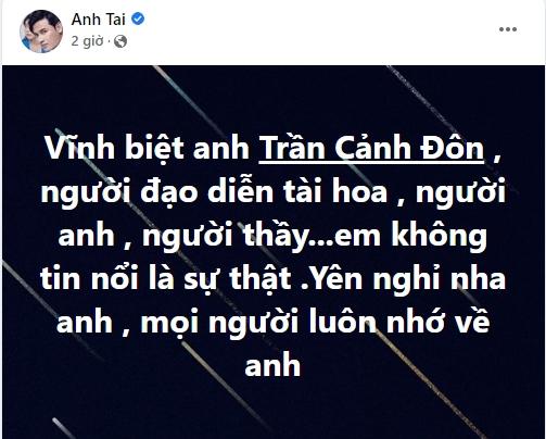 Dàn sao Việt nghẹn ngào vĩnh biệt đạo diễn Trần Cảnh Đôn-7