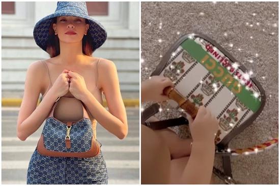 Hà Hồ bất lực nhìn túi hiệu 100 triệu bị 'giày xéo' như đồ chợ