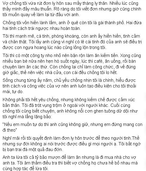Chồng tàn tạ sau 5 tháng ly thân, vợ xin lỗi rối rít xé đơn ly hôn-1